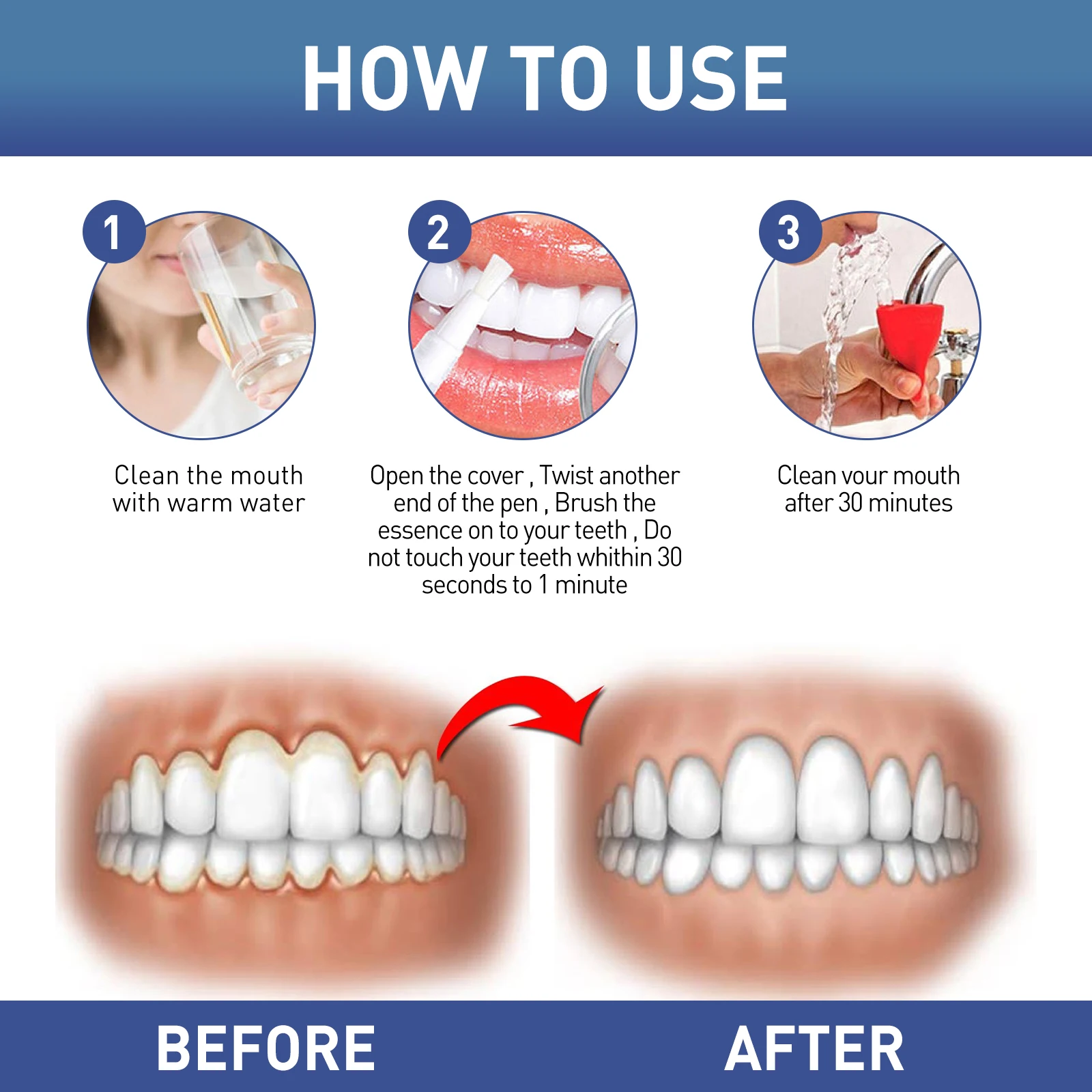 Damaged Gum Repair Care Gel Relieve Sore Gums Allergy Deep Cleaning Teeth Stains Tartar Serum Dental Decay Toothpaste image 6