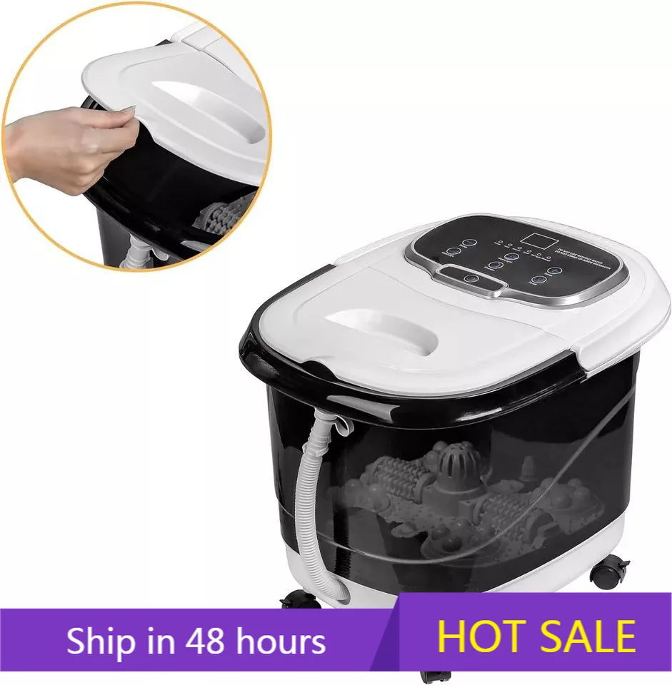 

YTYIN Electric Heated Footbath Shiatsu Foot Bath Spa Massager Foot Spa Massager Foot Spa with Heat