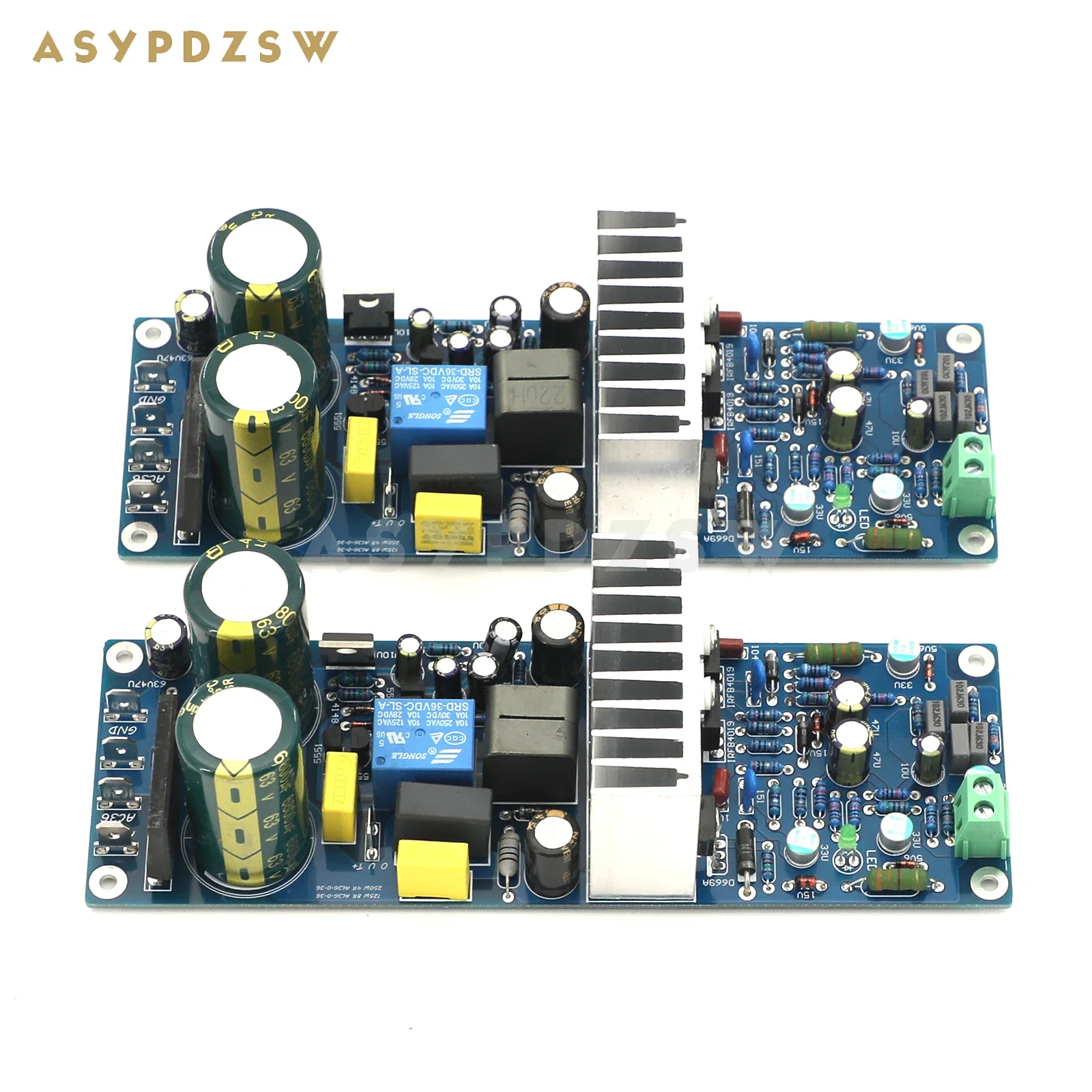 

2 PCS L15D-POWER MONO Digital power amplifier IRS2092 IRFB4019 With power protection Finished board