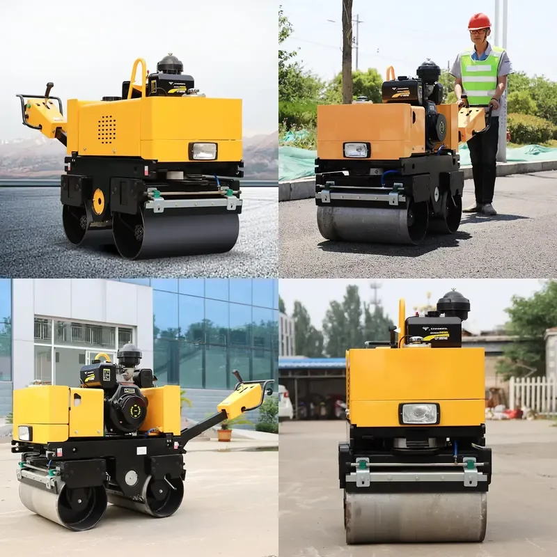Large Working Radius Stable Operation power roller for road 1 ton road roller compactor compressor for road roller