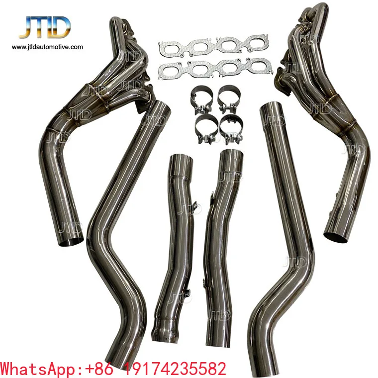 

304 Stainless Steel Performance Exhaust.System Exhaust.Downpipe Header for Mercedes-benz W204 C63
