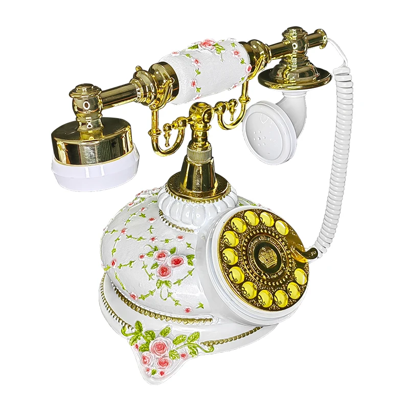 Registratore di messaggi audio di registrazione del telefono del libro degli ospiti vecchio stile stile vintage per il telefono personalizzato del libro dei messaggi di benvenuto degli ospiti di nozze