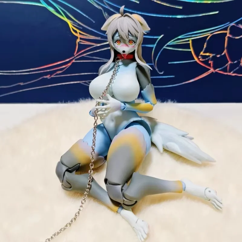 【متوفر 】 أصلي كياكي هوبي سحر الوحش الفاكهة الذئب فتاة سين سنو بيربل الصوت 1/12 آلة الأم المحمول الجندي دمية فا #2