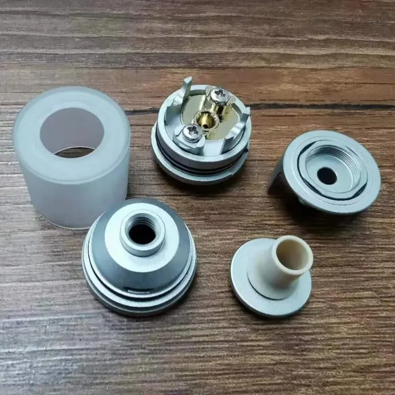 YFTK Monarchy J3S DL RTA 316SS PCTG 2.5 22 PEEK atomizer tank for coils & atomizers - gallery image 6