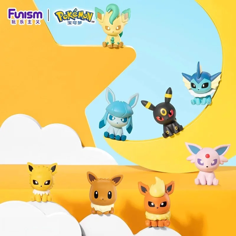 Funism Pokémon Eevee Family Action Figure Umbreon Leafeon Glaceon Collectible Desktop Decoration Toy For Anime Fans - view 3