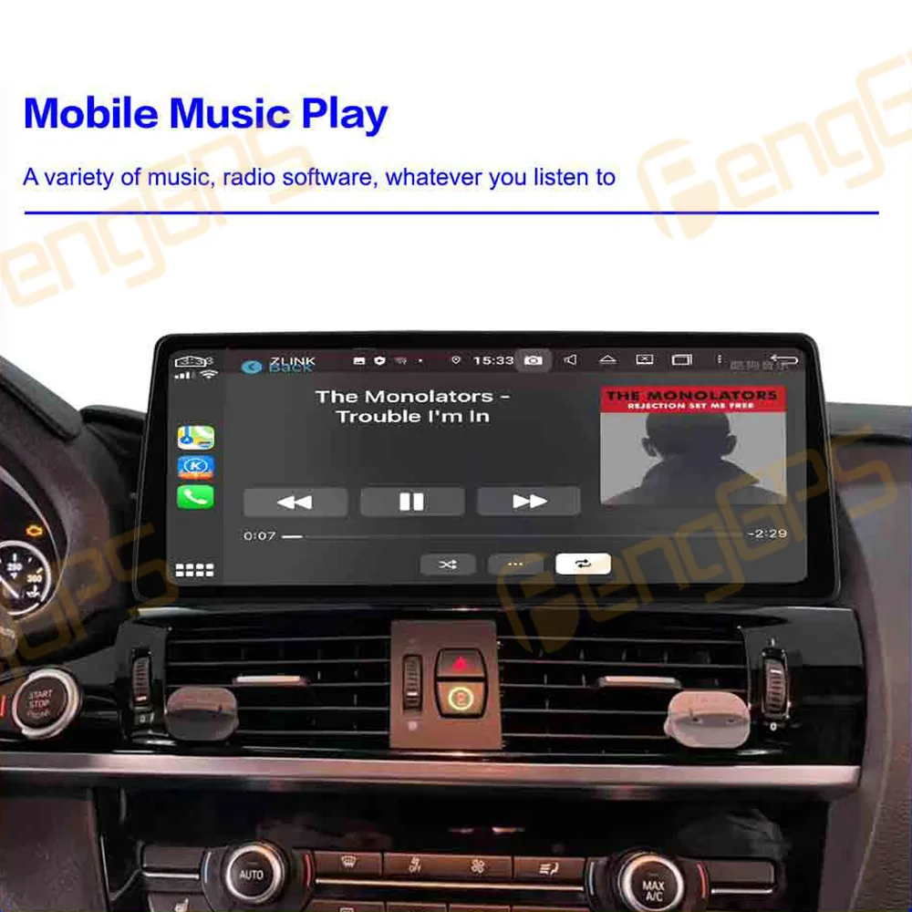 

12.9 Inch Linux Car Radio CarPlay For BMW X3 X4 2017-2018 EVO Touching Screen Multimedia Player GPS Navigation Head Unit DSP BT