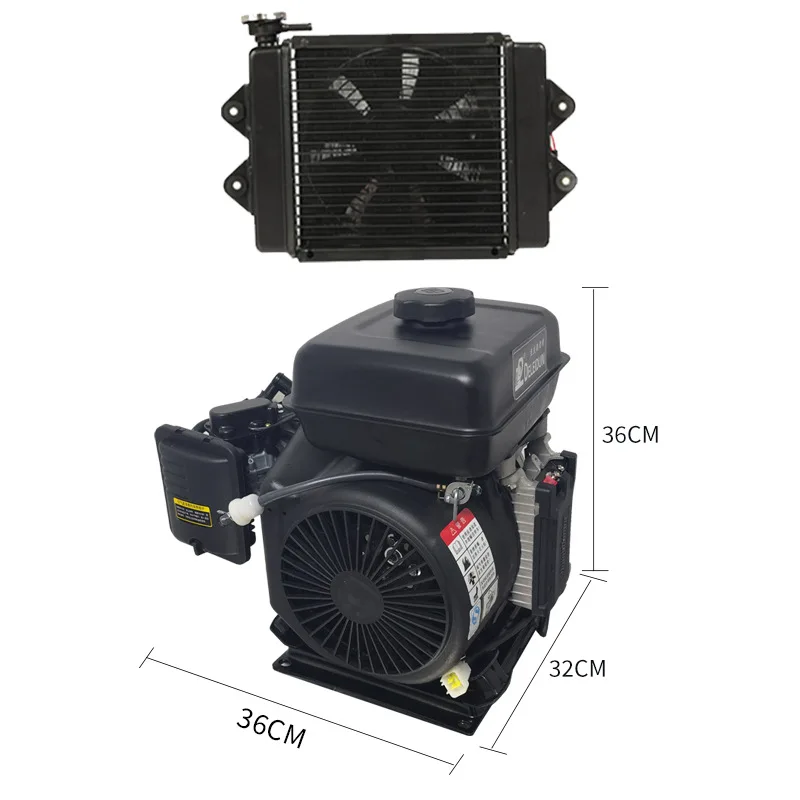 Lithium battery 48v60v72v electric vehicle range extender generator frequency conversion