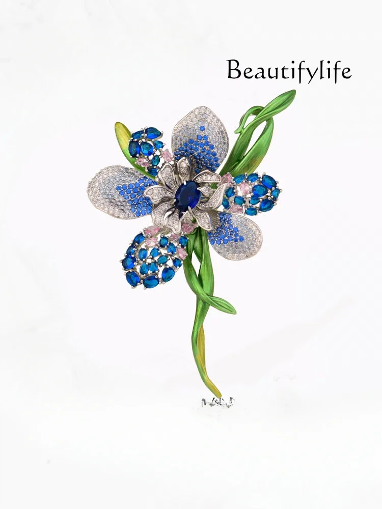 

Light luxury exquisite new coat suit accessories corsage pin birthday gift high sense