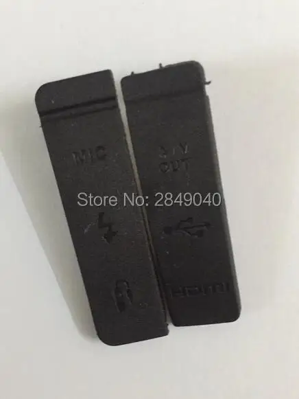 Tampa inferior de borracha para câmera digital, capinha usb/hdmi para saída de vídeo, para canon eos 5d mark iii/5diii/5d3