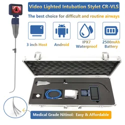 Video Intubation laryngoscope Nickel-titanium Alloy Flexible Intubation Stylet portable flexible laryngoscope