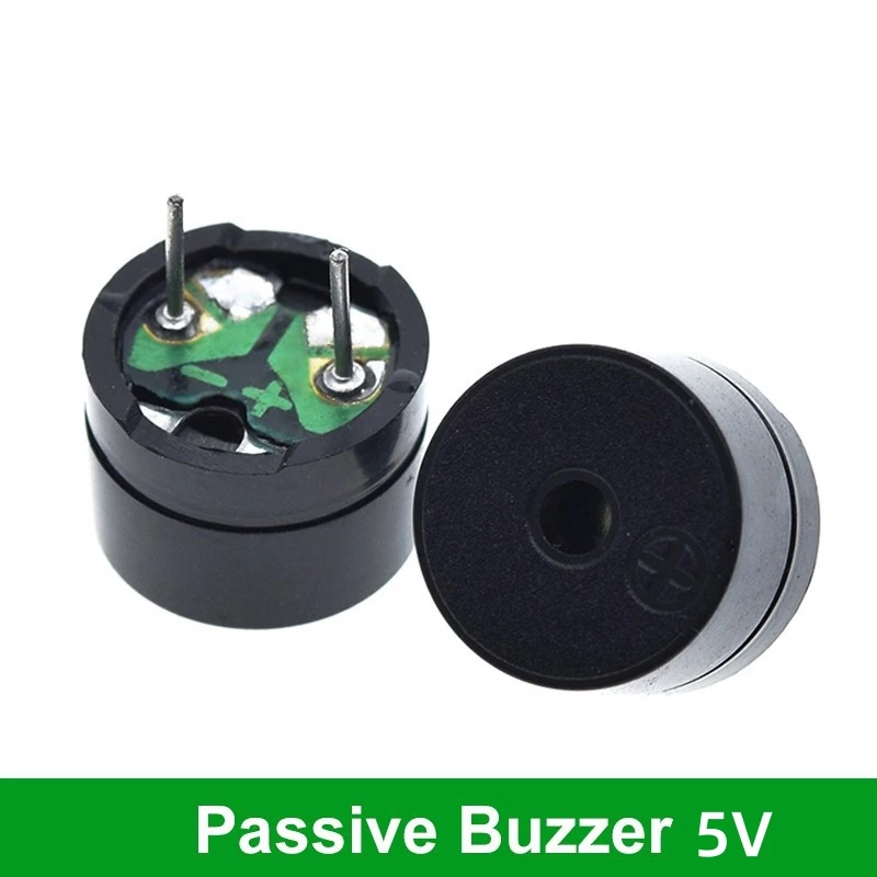 10-1000Pcs 5V Active Buzzer 3V/5V/12V Passive Buzzer Electromagnetic 9.5MM Split SOT Plastic Sealed Tube Long Sound