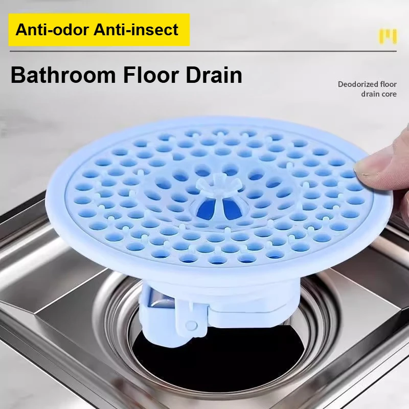Sewer Anti-odor Anti-insect Floor Drain Bathroom Anti-insect Cover Floor Drain Inner Core Universal Drainage Hair Sink Strainer