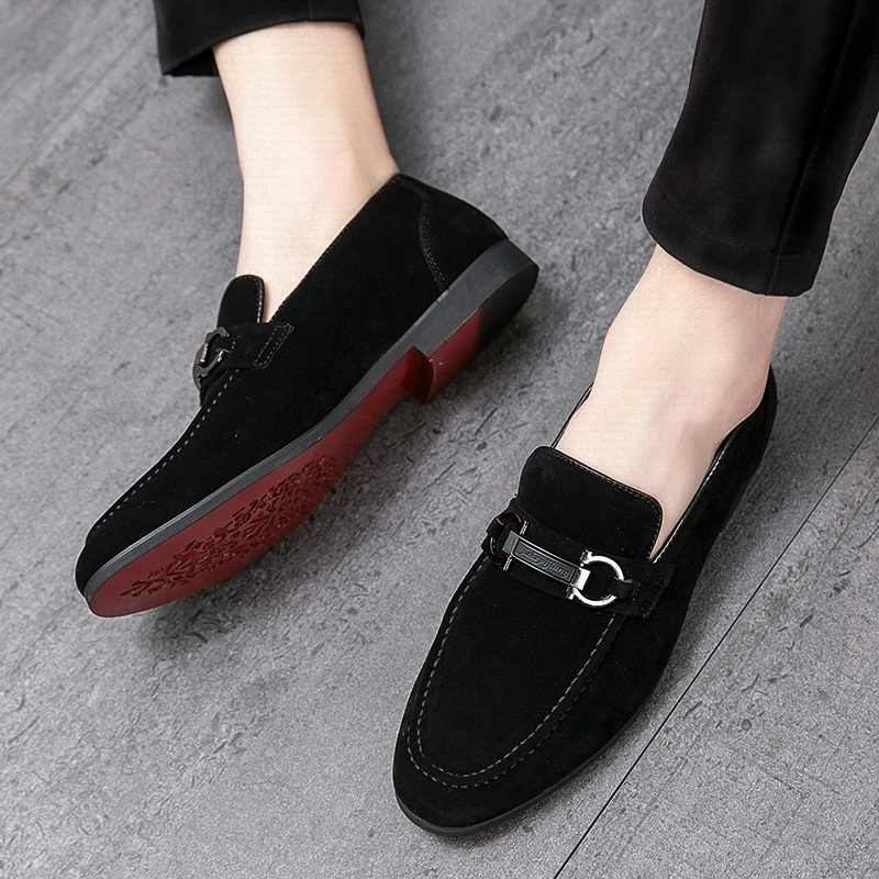 Klassische Grün herren Wildleder Mokassins Große Größe 47 Atmungsaktive Leder Müßiggänger Männer Low Slip-on Casual Schuhe für männer zapatos hombre