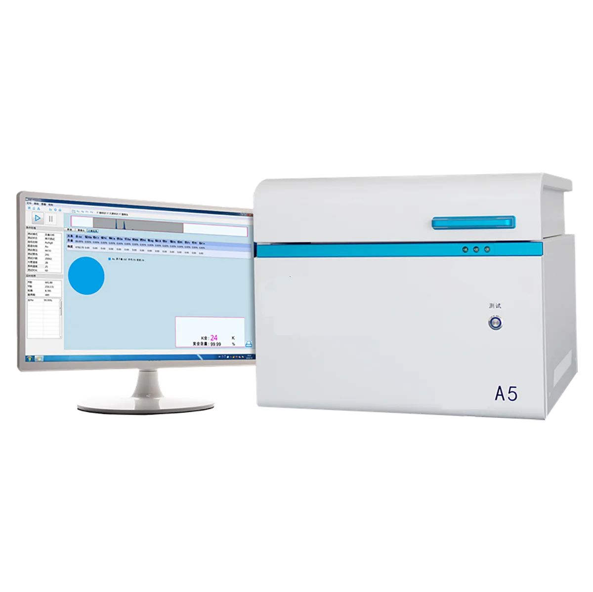 XF-A5  High Accuracy X Ray Gold Analyzer for Gold Silver Testing Machine Metal Spectrometer