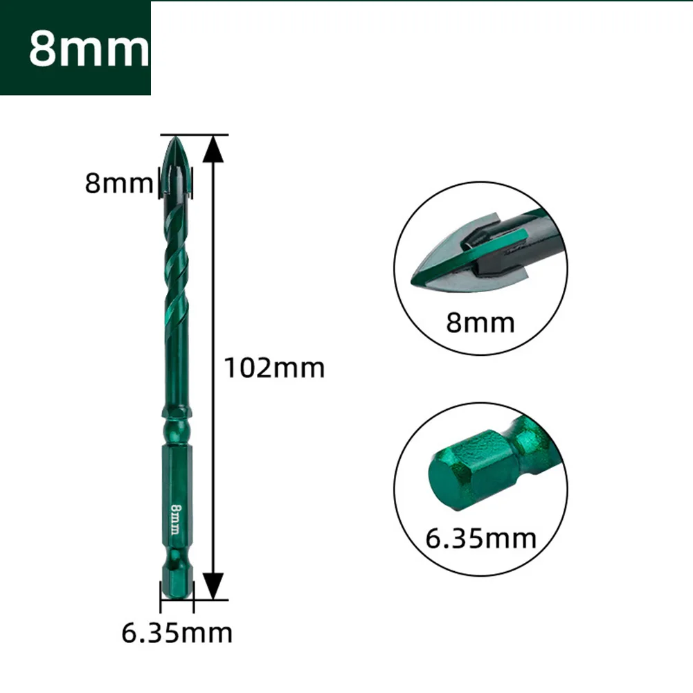 

6-12mm Multifunctional Triangle Drill Bit For Glass Marble Granite Tile Wall Multi-function Triangle Drill Cutting Tools Bits