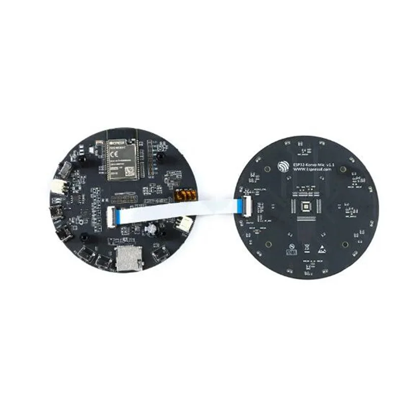 Imagem -02 - Módulo Wireless Voice Development Board Wifi Multi-microfone Esp32-korvo Esp32 ai Esp32-wrover-e