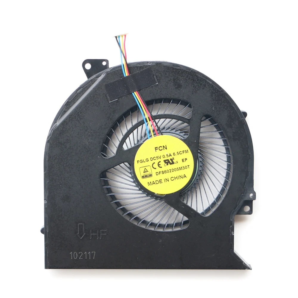 CN-04CN35 CN-0H9M9M Fan For DELL Precision 3510 M3510 P48F Latitude E5570 CPU Cooling Fan