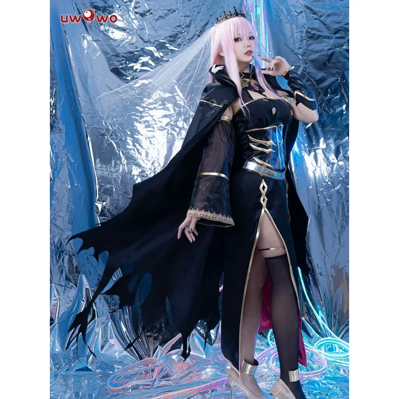 In Stock UWOWO Mori Calliope Cosplay Costume Hololive English Vtuberss: Cosplay Mori Calliope Grim Reaper Halloween Costumes*8*Q