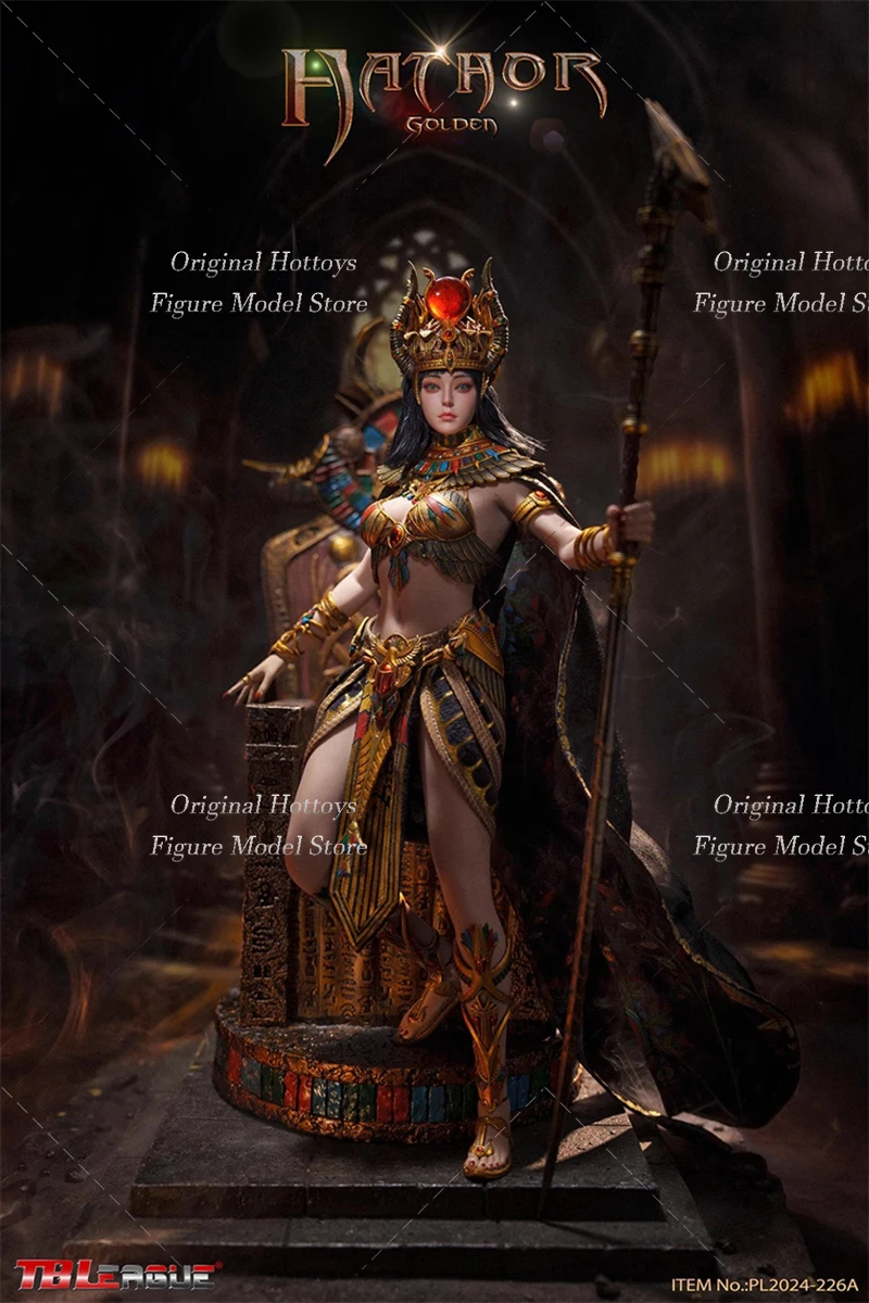 TBLeague PL2024-226A/B 1/6 Scale Female Soldier Ancient Egyptian Mythical Hathor Goddess Full Set 12'' Action Figure Doll