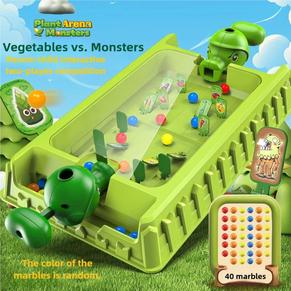 Battle Uitwerpen Speelgoed Ouder-kind Interactieve Dubbele Flipperkast Schiettafel Desktop Denkspel Educatief Kinderspeelgoed