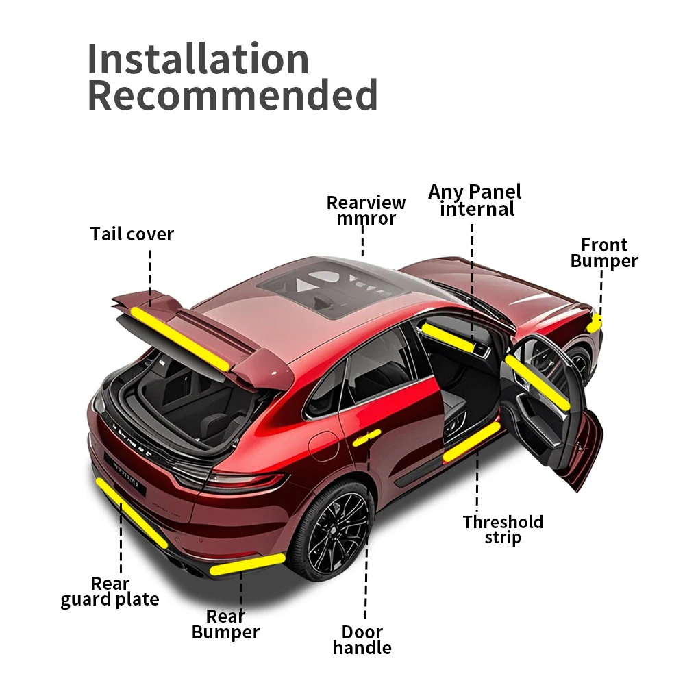 Motorcycle Decorative Stickers Plaid Pattern Carbon-breaking Films Waterproof Carbon Fiber Color-changing for Auto Accessories