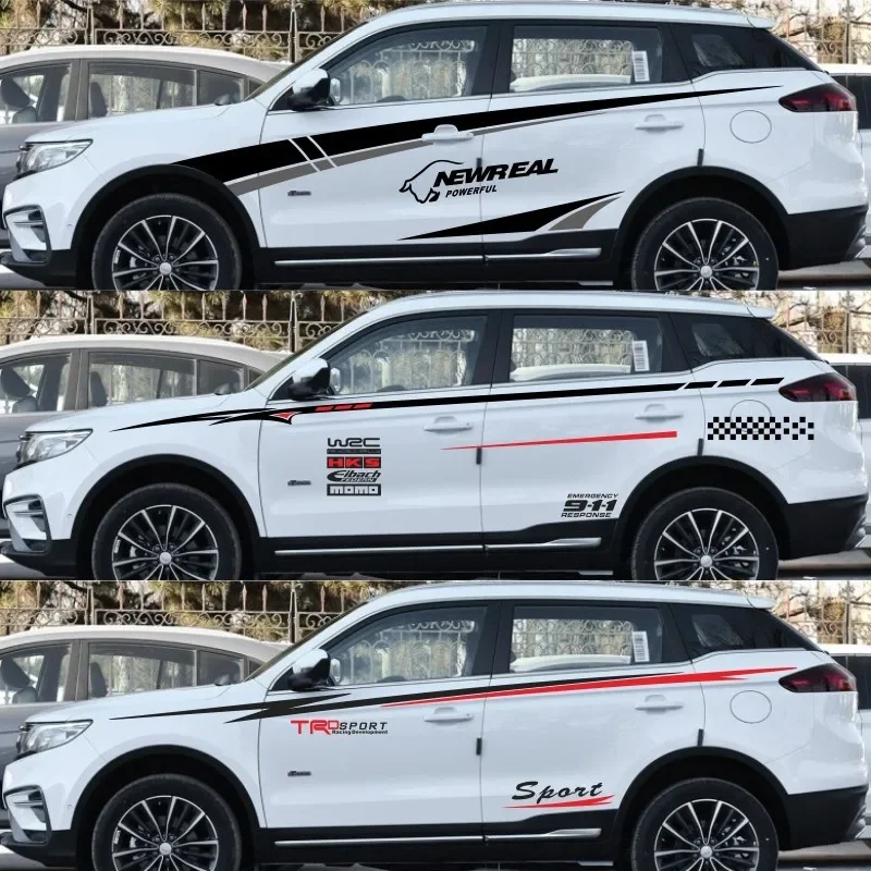 

FOR geely atlas 2018 Car Styling Customized modification Sport Sticker Auto Body Decor Vinyl Decals Accessorie