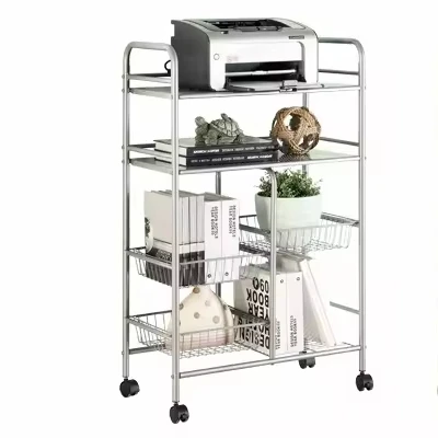 

5-tier Industrial Metal Storage Racks for Office Documents/Books Powder Coating Adjustable Shelf Height 150kg Capacity