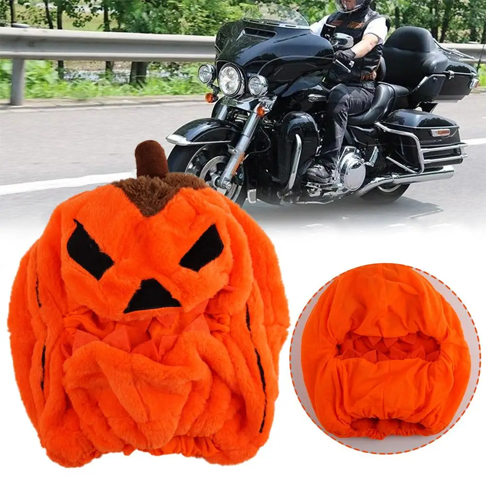 اليقطين دراجة نارية خوذة غطاء لخوذات المقطع العرضي حماية الاصطدام مضحك أفخم سلامة خوذة دراجة نارية الملحقات