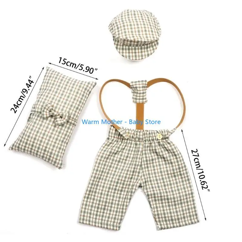 المواليد الجدد صور الدعائم قبعة وسراويل الطفل 90s زي الصورة الموحدة 57QE #6