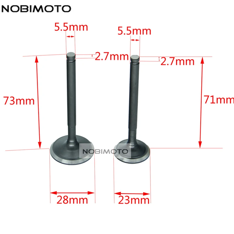 Yin Xiang YX 150cc 160cc YX150 YX160 Cylinder Head Intake Valve Exhaust Valve