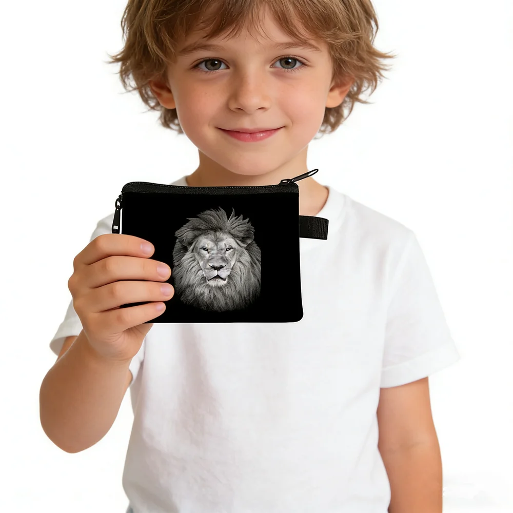 

Кошелек Zero Wallet для женщин и мужчин, короткая сумка для карт, сумка на молнии для ключей, сумка для монет, кошелек-портмоне