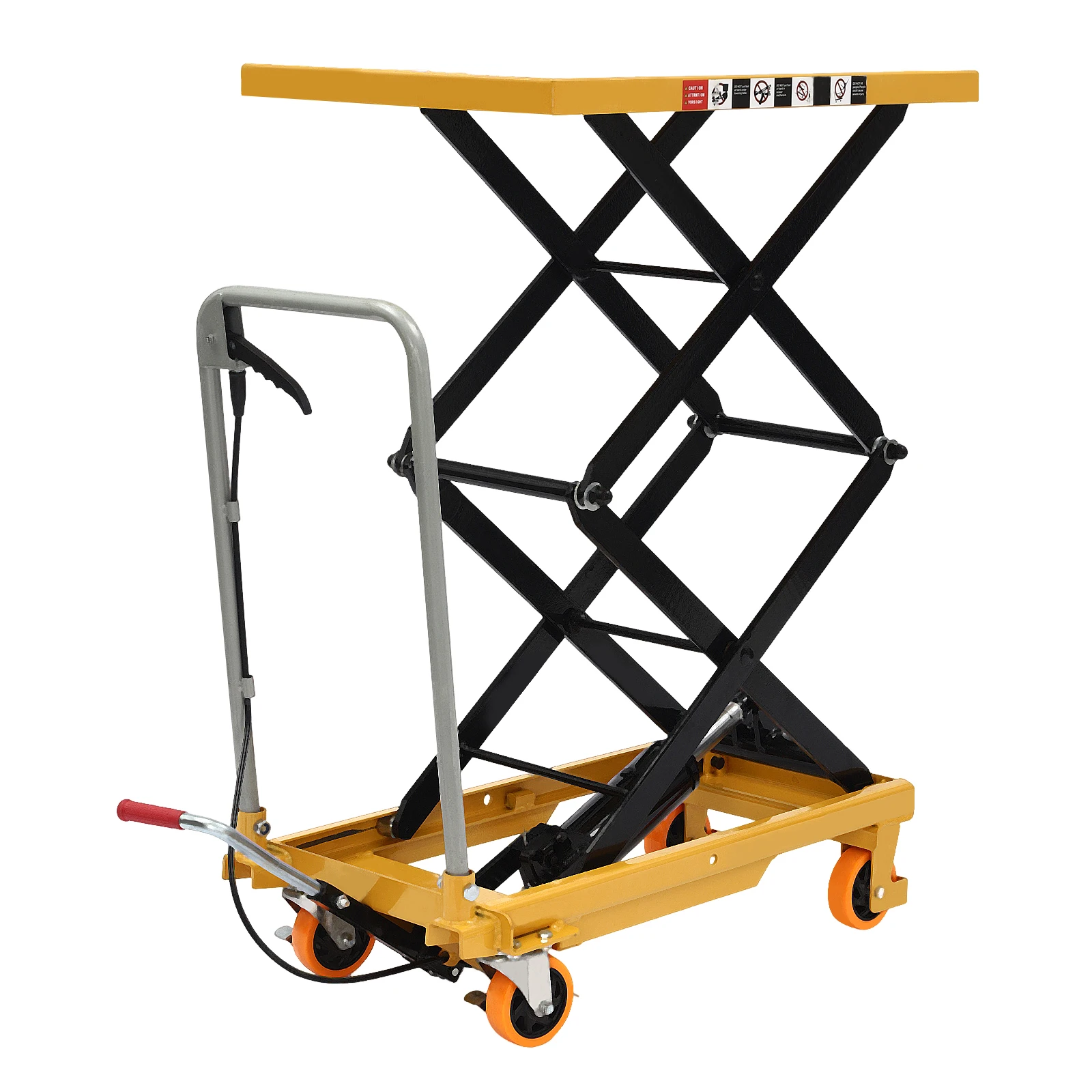 

770lbs/330lbs Hydraulic Scissor Lift Table 90*50*97cm/70*44*92cm Handling Tools For Factories, Warehouses, Supermarkets