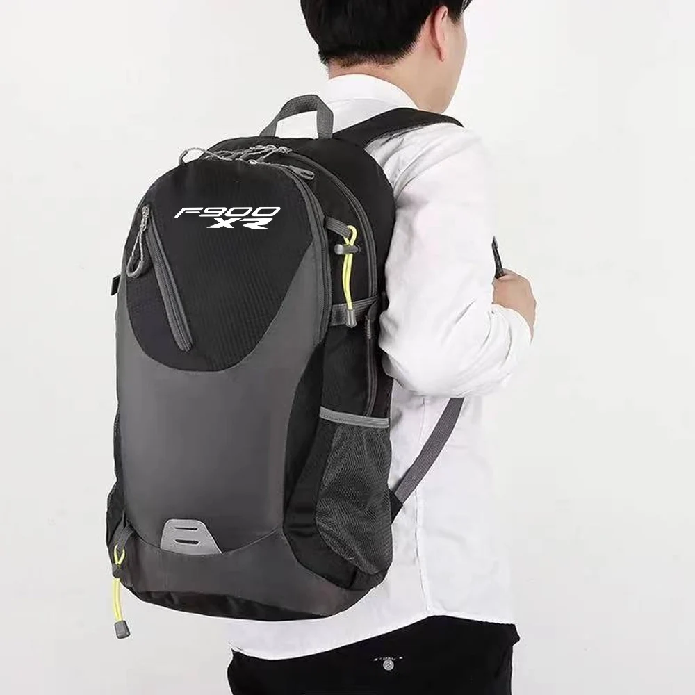 For F900R F900XR F900 R XR Moto Waterproof Backpack Hiking Storage Traveling Cycling Storage Bag Men Accessories