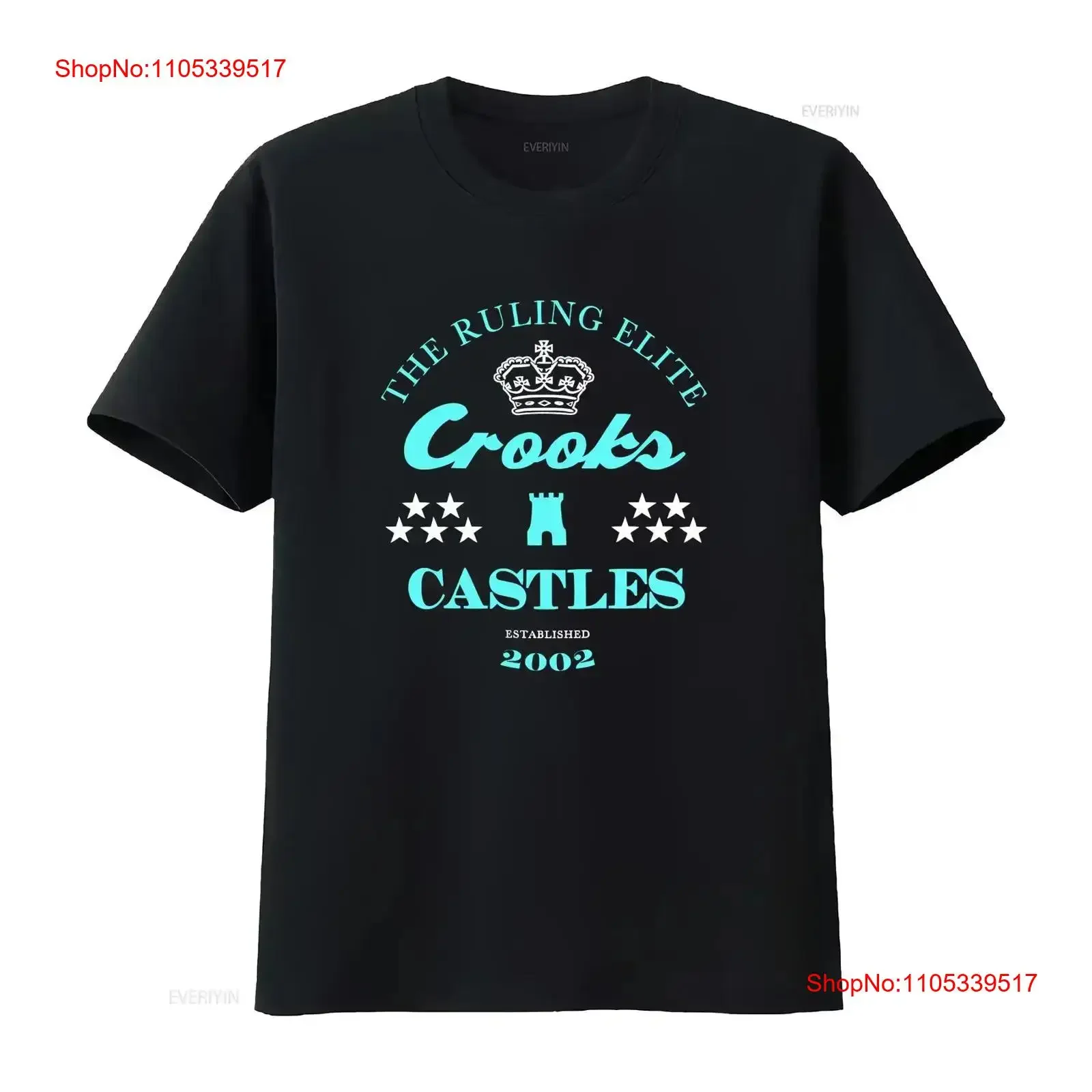 Crooks Castles The Ruling Elite T Shirt Large Black vintage Washed streetwear Comfortable graphic fashion Top For Everyday Wear