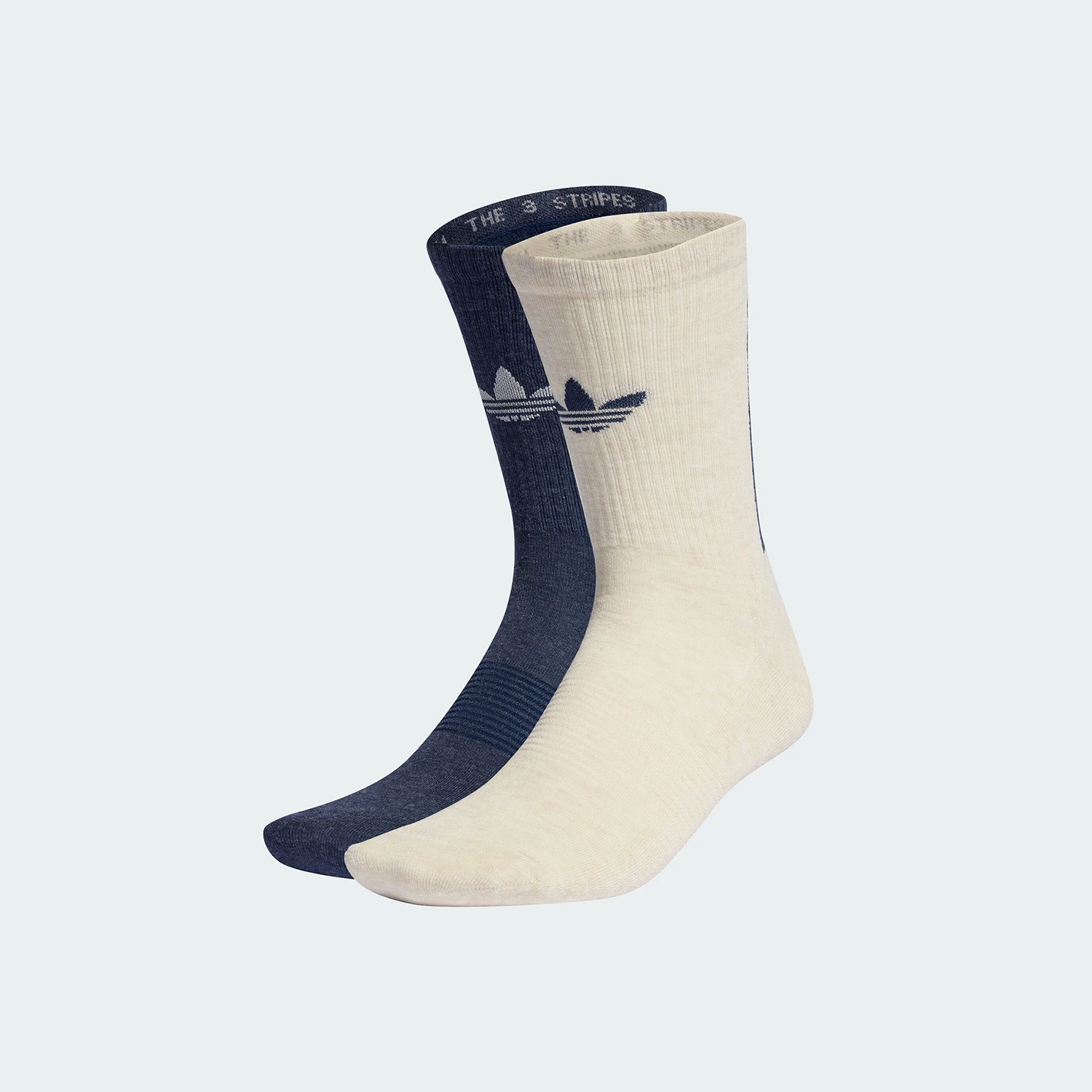 

Adidas Authentic Three Leaves Men's Women's Breathable Sports Socks Two Pairs Pack IR5730