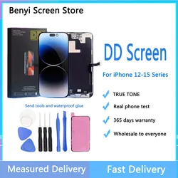 DD Soft OLED Display For iPhone14P 13Pro 13promax 16PM 15pro Touch Screen Digitizer Assembly Support True Tone Replacement Part