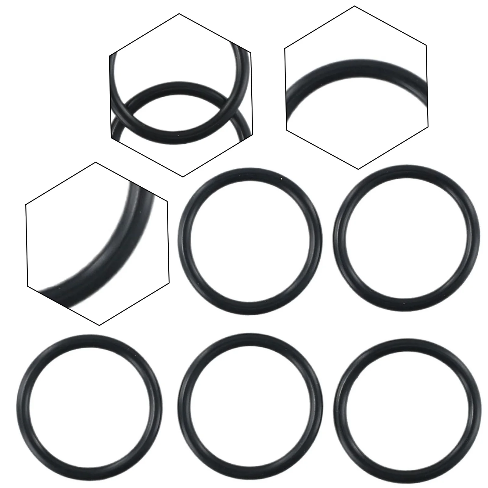 Seal O Ring Seal Useful 2022 5 Pack Basin Drain Bath SInk Inner Diameter 28mm O Ring Outer Diameter 34mm Black