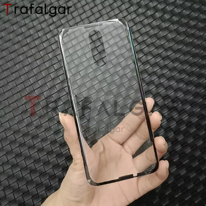 Clear Glass Back Cover For OPPO R17 Pro RX17 Pro Battery Cover