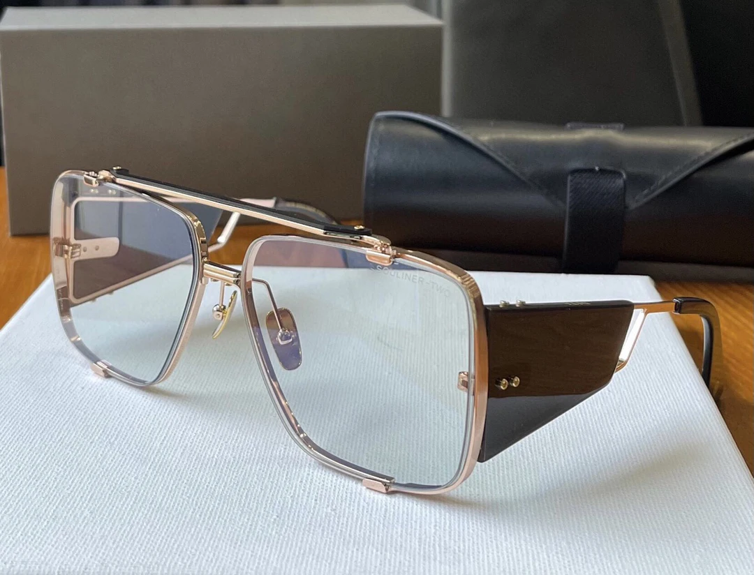 

ADITA SOULINER TWO size 56-18 Top High Quality Sunglasses for Men Titanium Style Fashion Design Sunglasses for Womens With Box