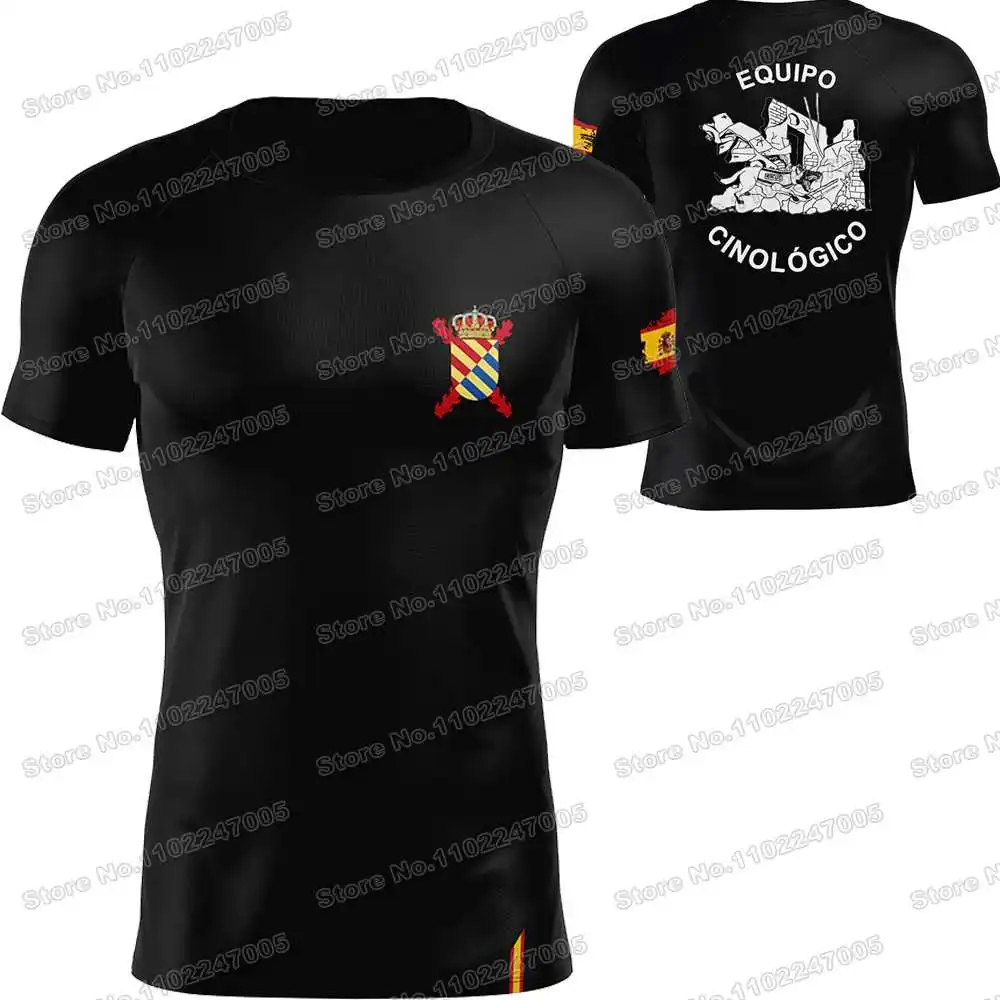 Camiseta UME Equipo Cinológico Español 2023, camisetas técnicas de España, Maillot de Ciclismo, camisetas de entrenamiento al aire libre,camisetas de descenso,ropa deportiva,maillot de corriendo pesca