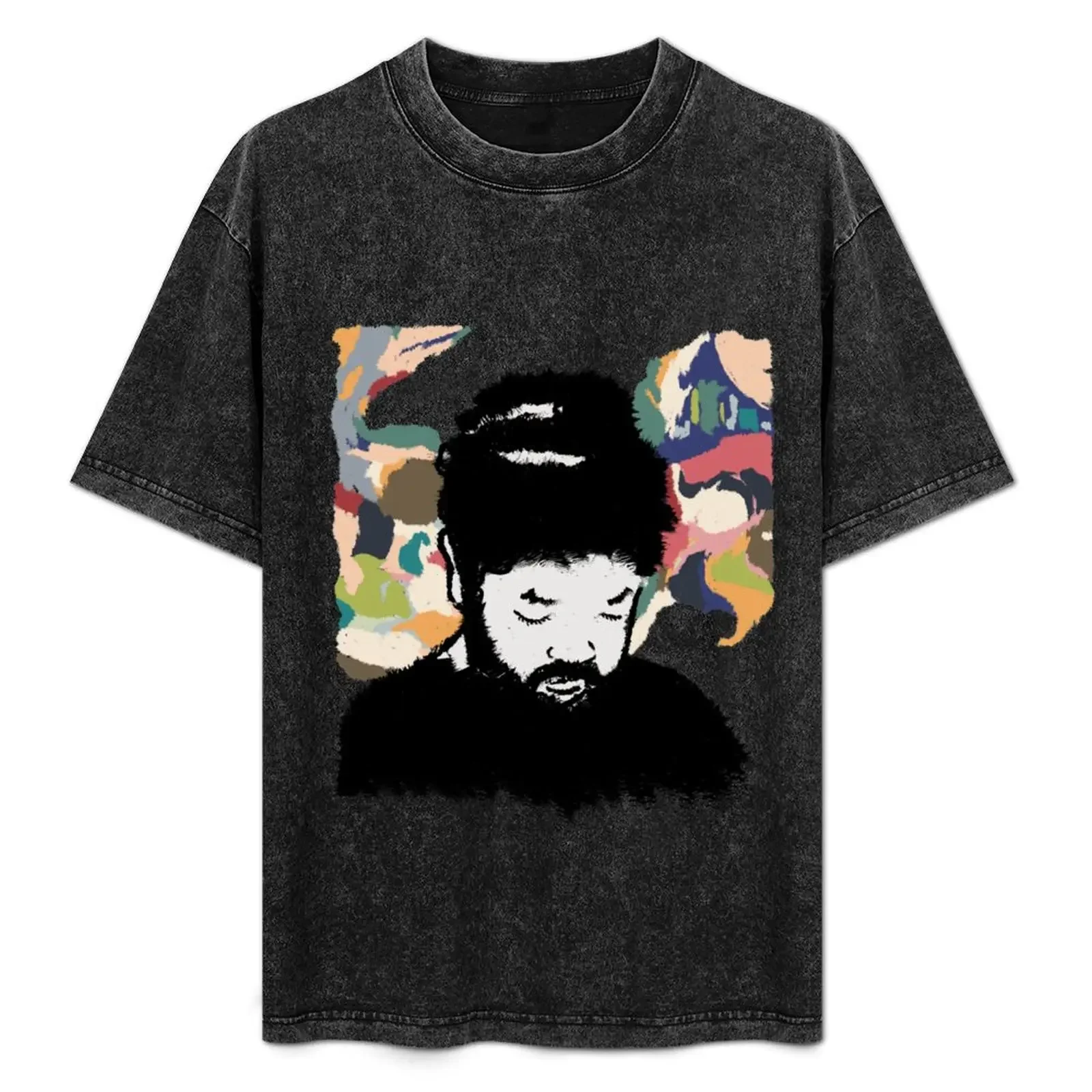 

Nujabes Paint T-Shirt Casual Light Summer Short Sleeve Top