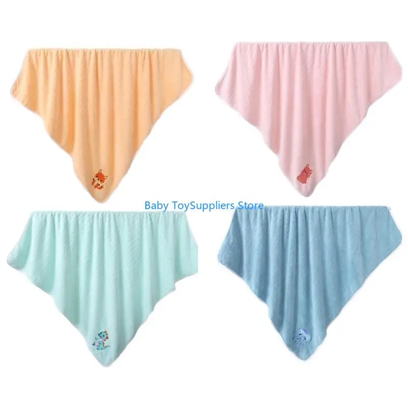 R1WF Baby Bath Payel Super Extorbent Fleece Wash Wash Cloth منشفة كبيرة الحجم
