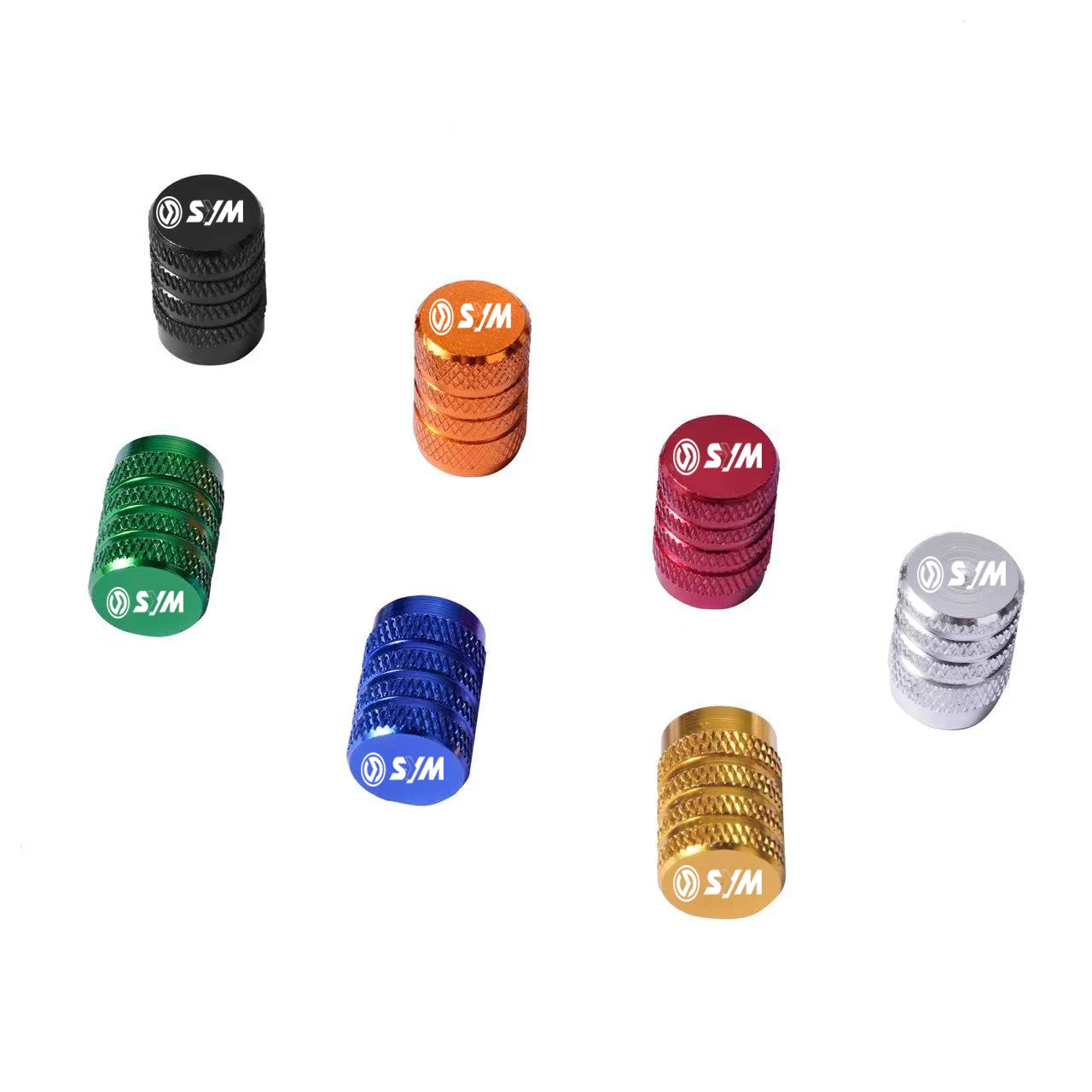 Logo SYM Wheel Tire Valve caps cover For SYM JOYMAX Z 125/250/300 MAXSYM 400i 600i TL500 CRUiSYM 300 GTS 300i T2 T3 Joyride 200