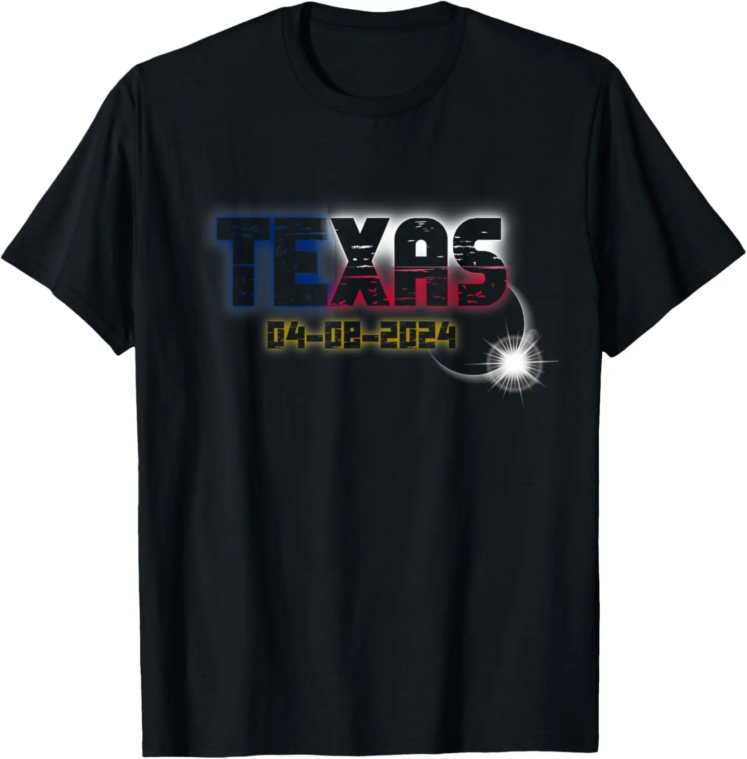 

Eclipse Texas 2024 Total Solar moon T-Shirt