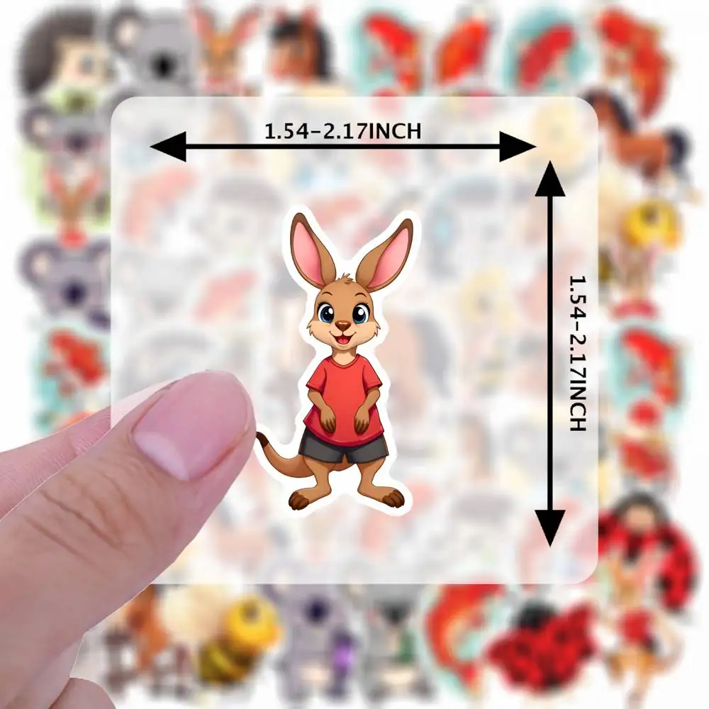 35 pezzi-200 pezzi adesivi insetti cartoni animati adesivi personaggi carini giocosi adesivi ricompensa insegnante per chitarra skateboard fai da te