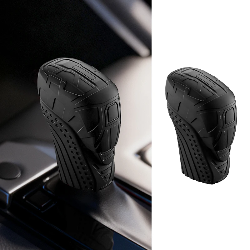 

For Sentra/Altima/Kicks Car Silicone Gear Shift Knob Cover Anti-Slip Lever Shifter Boot Automobiles Interior Tuning Accessories