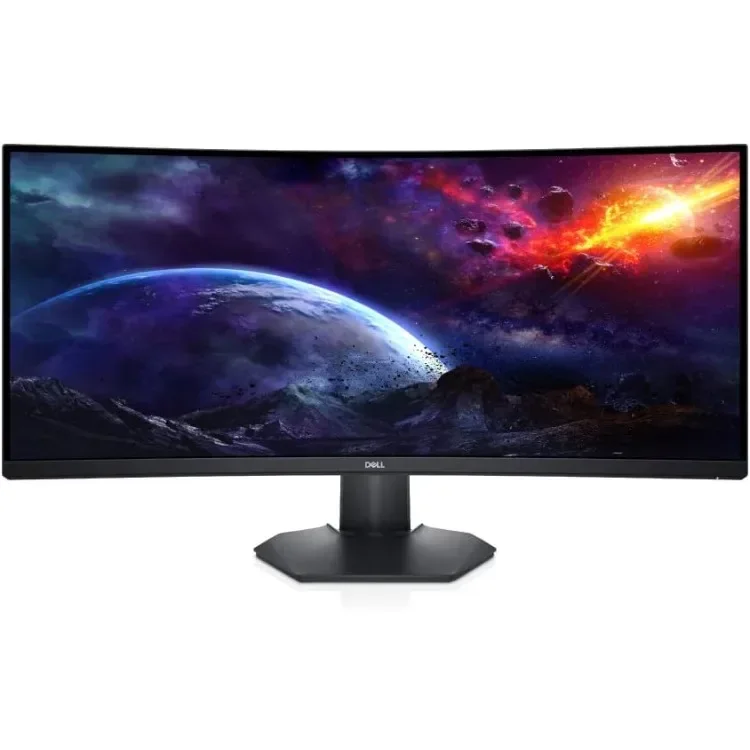 Dell Curved Gaming, 34 Inch Curved Monitor with 144Hz Refresh Rate, WQHD (3440 x 1440) Display, Black - S3422DWG