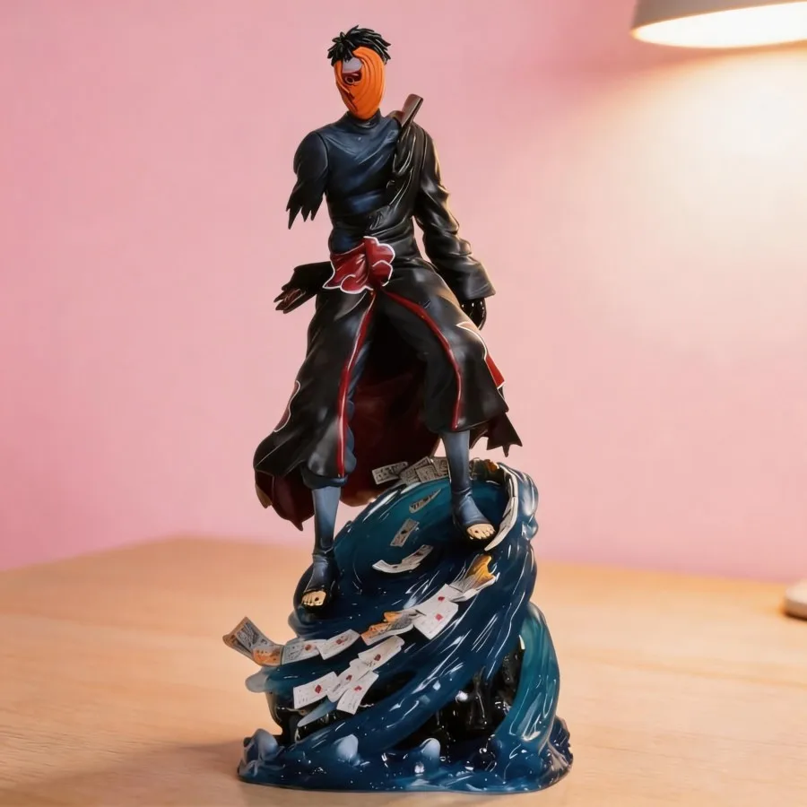 

Anime Figure Obito Uchiha (Tobi) from Naruto Shippuden 34cm Collectible Model Toy for Fans | Action Figure | D