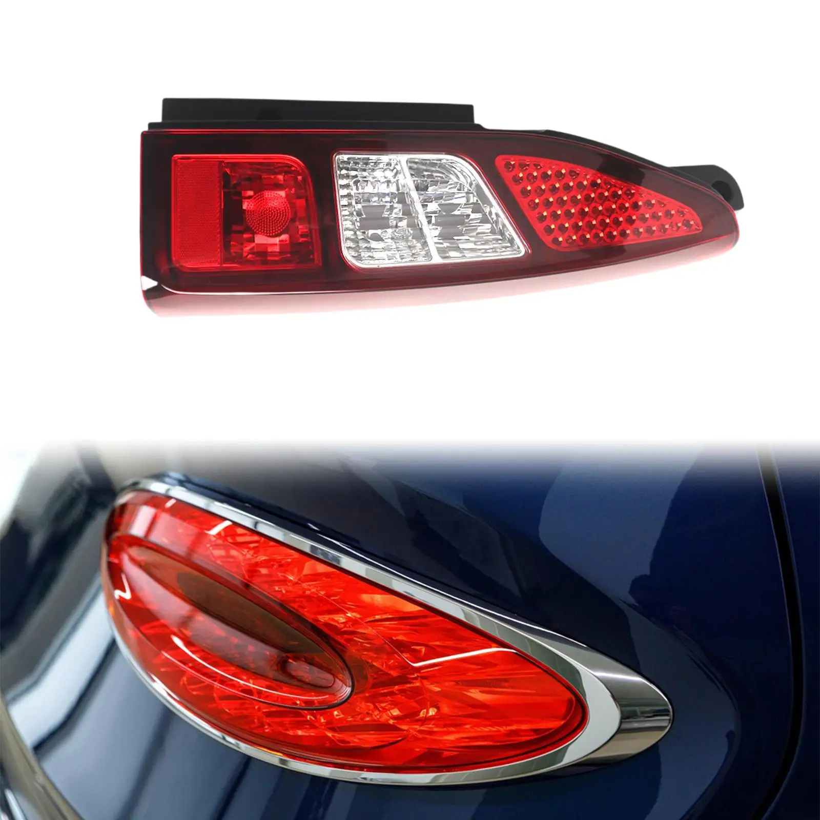 9677205180 Tail Light Assembly for Peugeot Partner MK2 Van Repair Parts