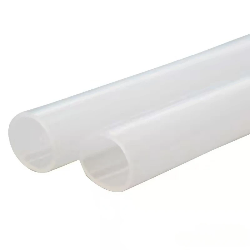 

Silicone hose, mixing station host soft connection, transparent large diameter odorless high temperature resistant rubber sleeve